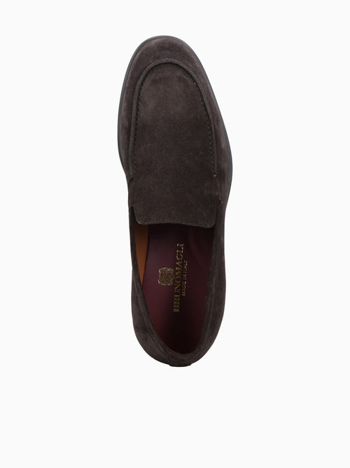 Foscari Dark Brown Suede Dark Brown / 7 / M