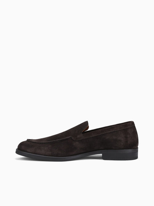 Foscari Dark Brown Suede Dark Brown / 7 / M