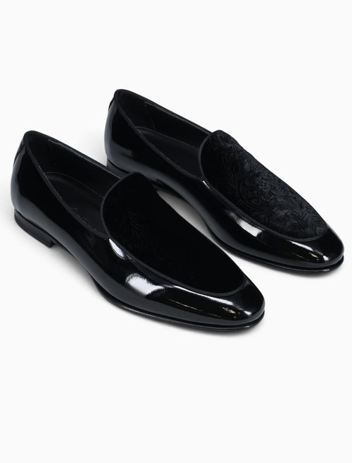 Maiken Black Patent Black / 7 / M
