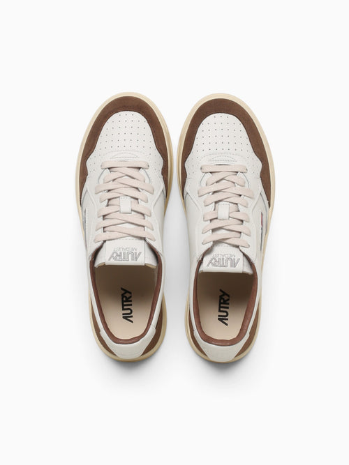 Medalist Low White Tundra leather Sde White Multi / 40 / M