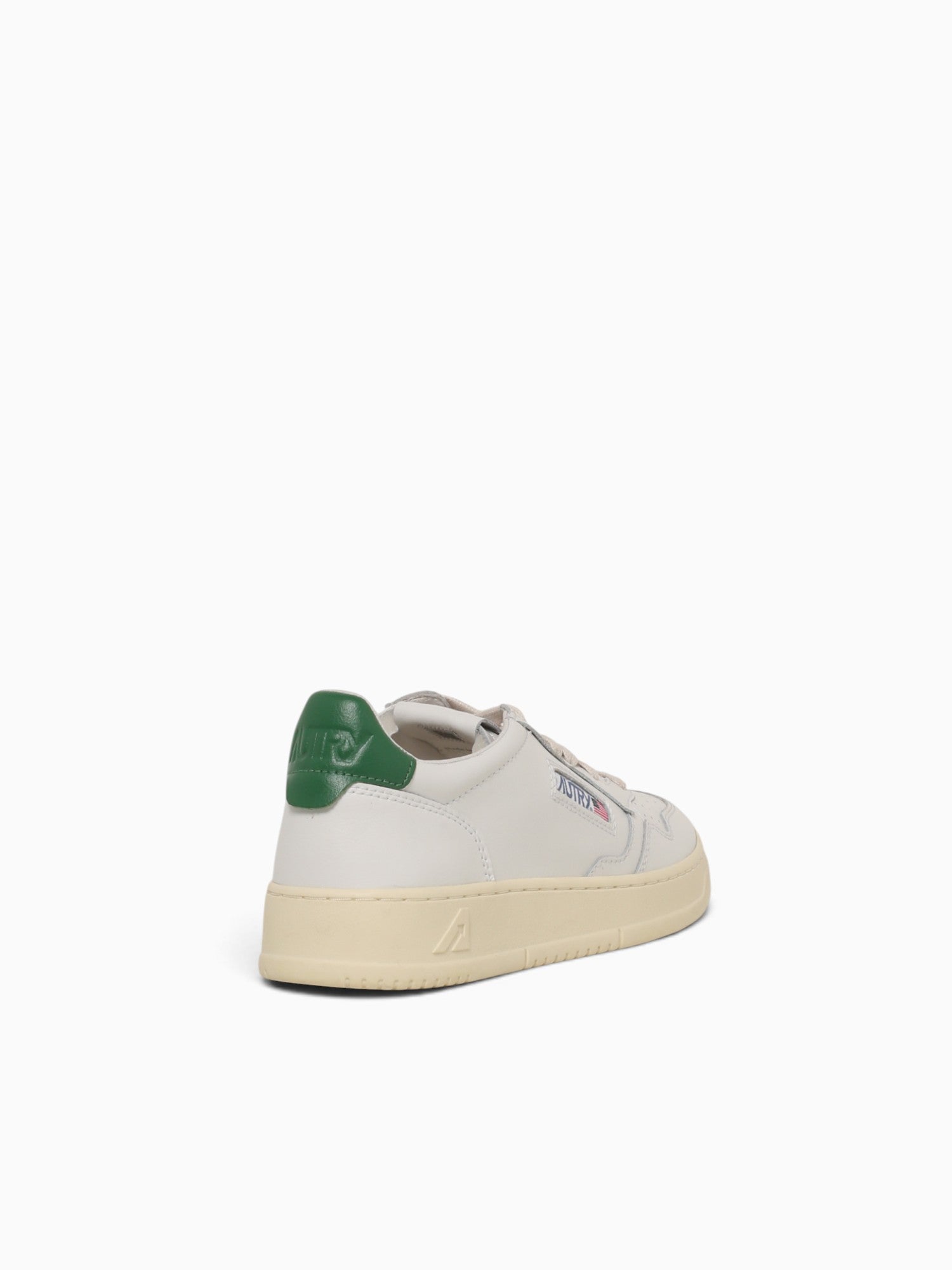 Medalist Low White Green leather White Multi / 40 / M