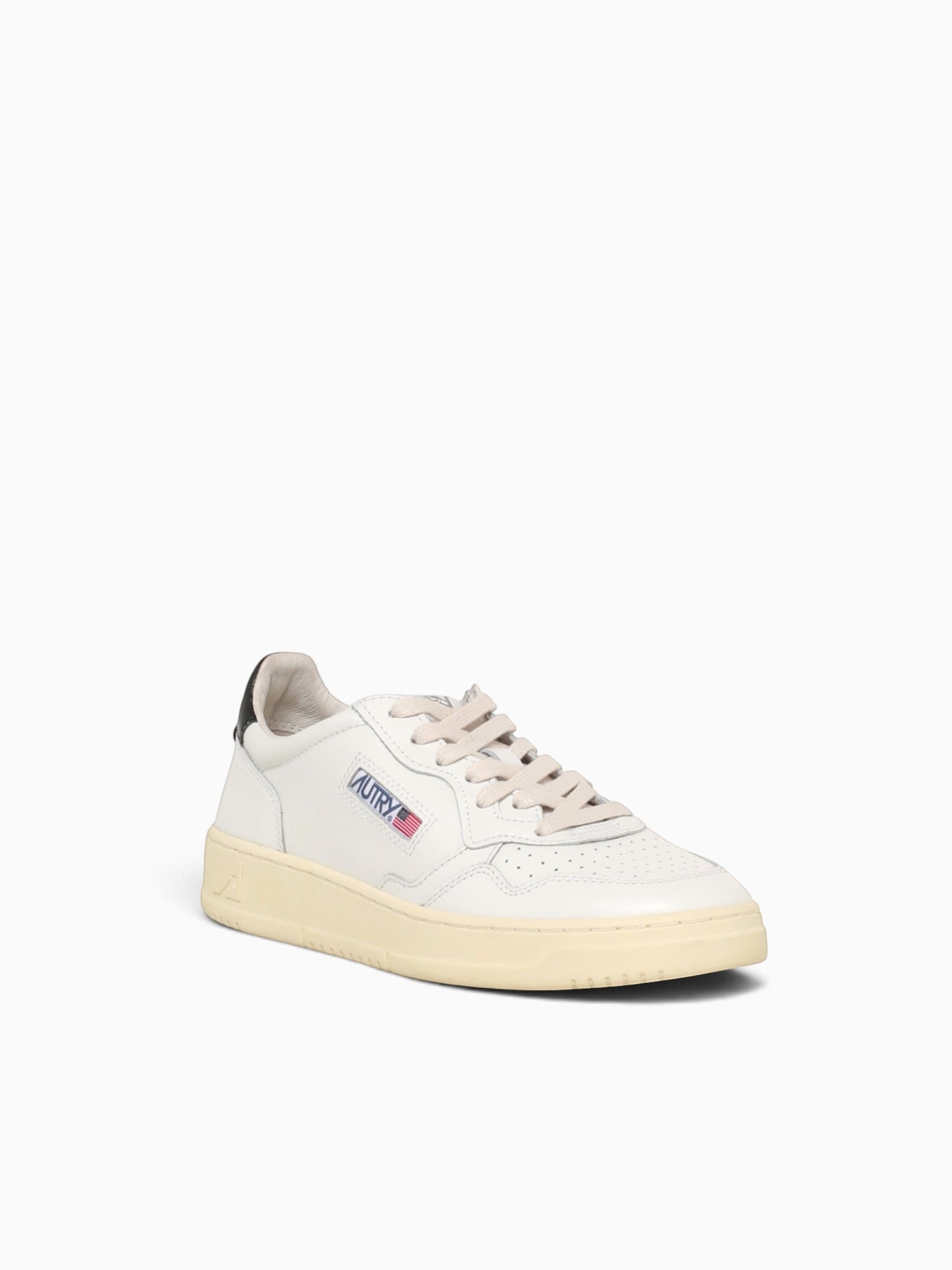 Medalist Low White Black leather White Multi / 40 / M