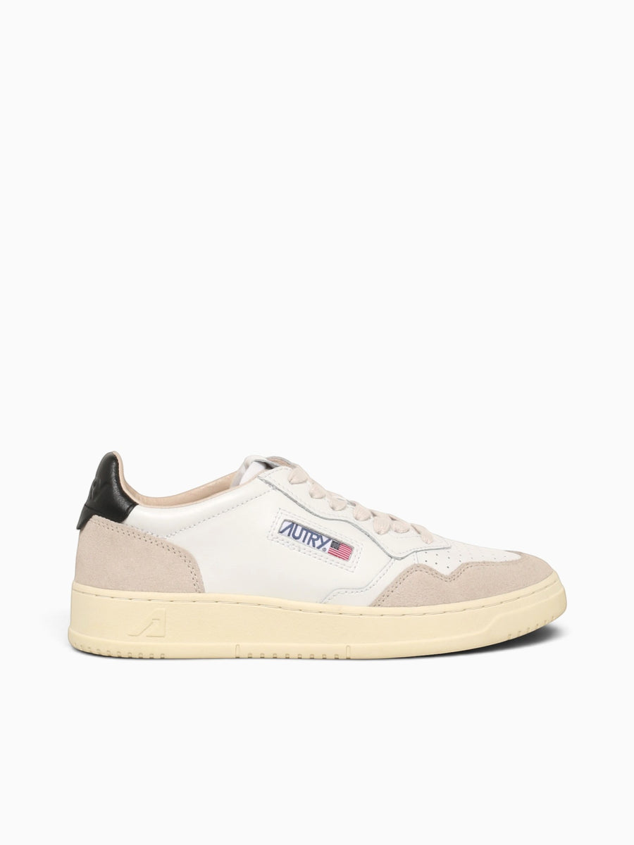 Medalist Low White Black leather Sde White Multi / 40 / M