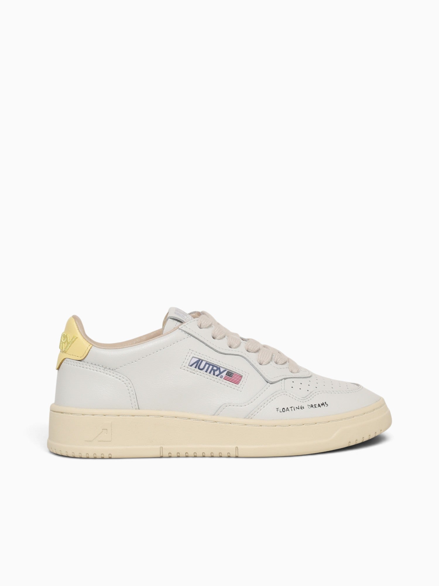 Medalist Low White Lemon mer leather White Multi / 36 / M