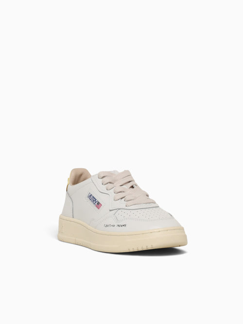 Medalist Low White Lemon mer leather White Multi / 36 / M