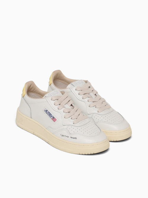 Medalist Low White Lemon mer leather White Multi / 36 / M