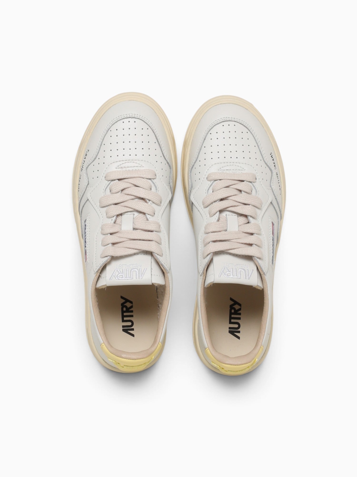 Medalist Low White Lemon mer leather White Multi / 36 / M