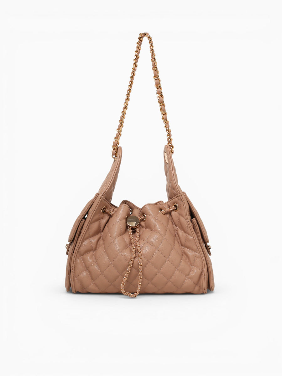 Amelie Shoulder Bag Beige Beige