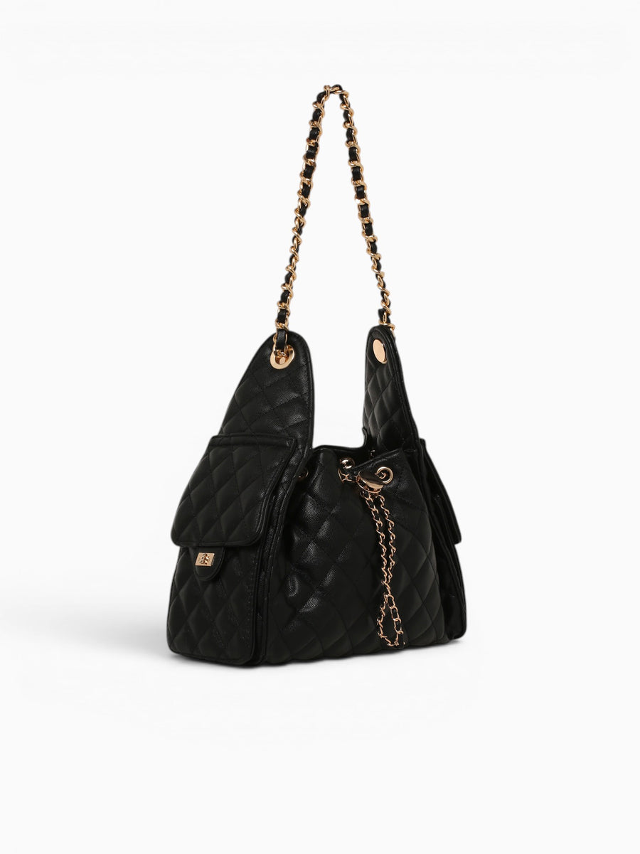 Amelie Shoulder Bag Black Black
