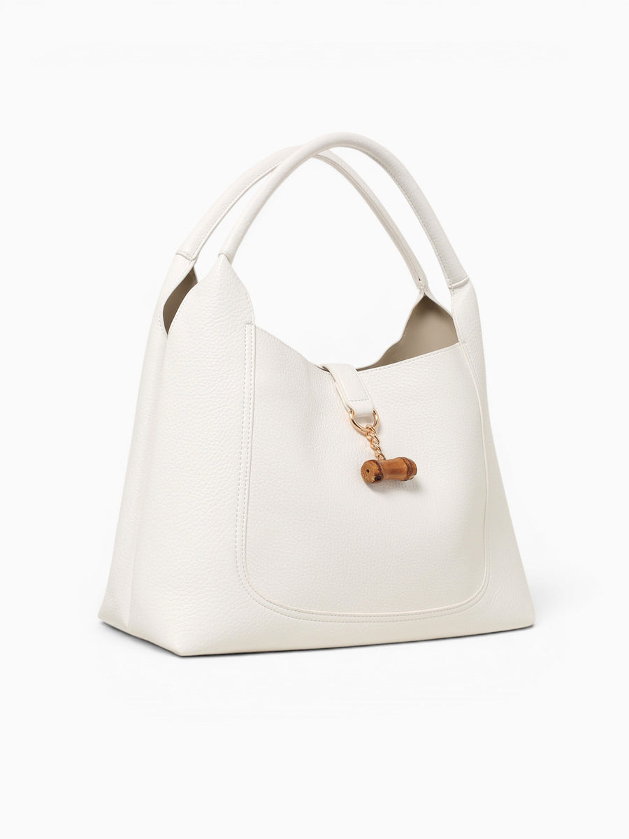 Milan Shoulder Bag White White