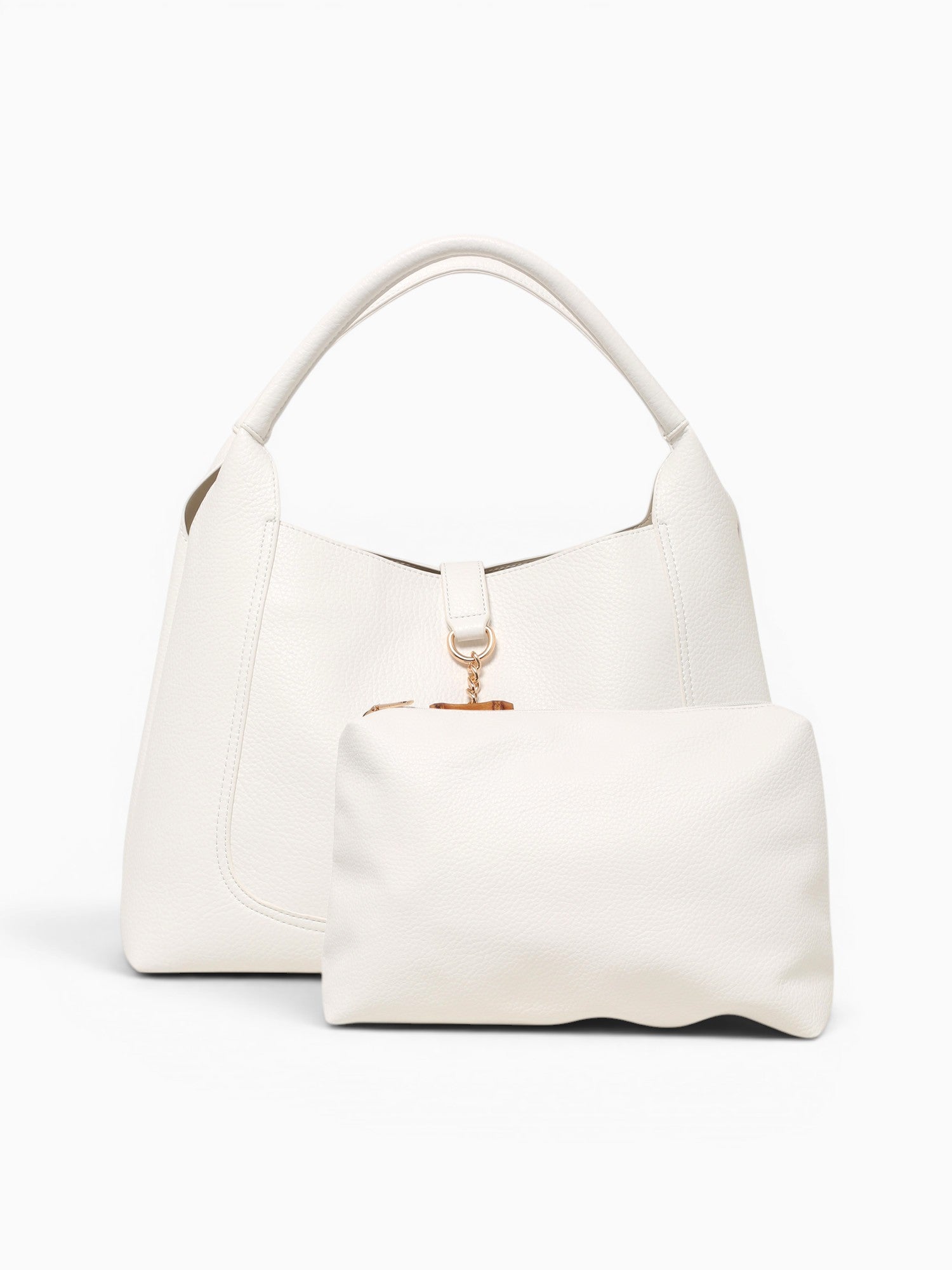 Milan Shoulder Bag White White