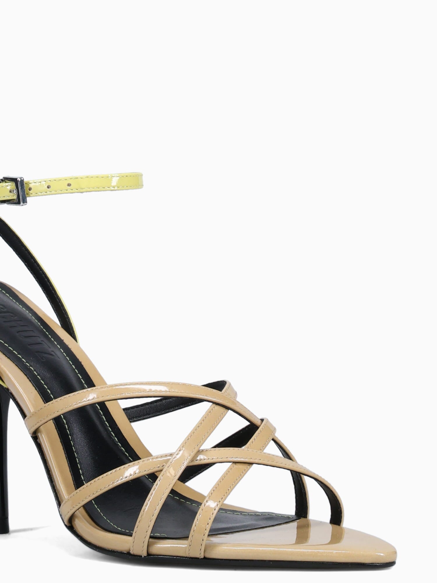 Sharon Ecru Olive Sunny line patent Beige Multi / 5 / M