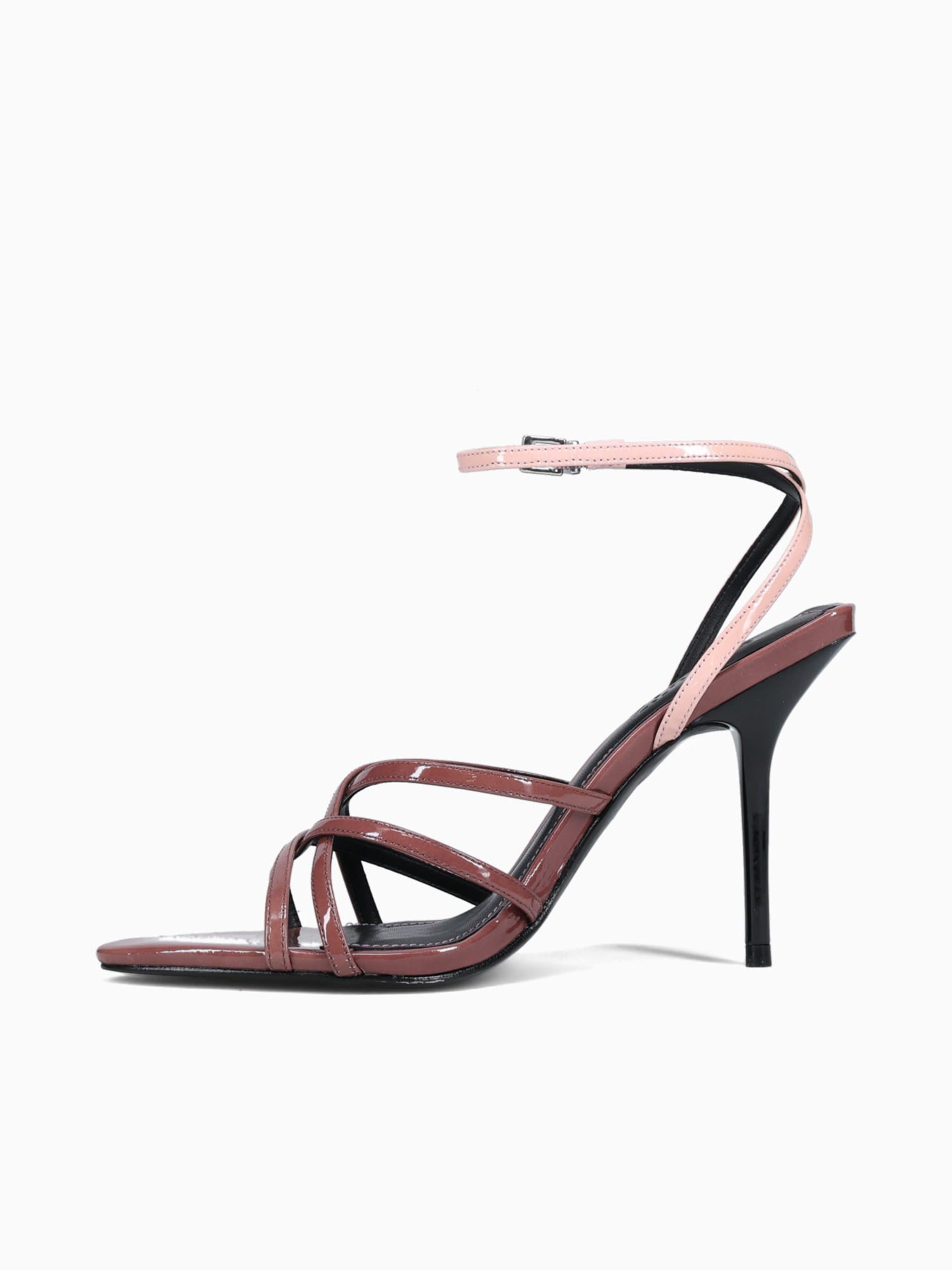 Sharon Nostalgic Rose Misty rose patent Brown Multi / 5 / M