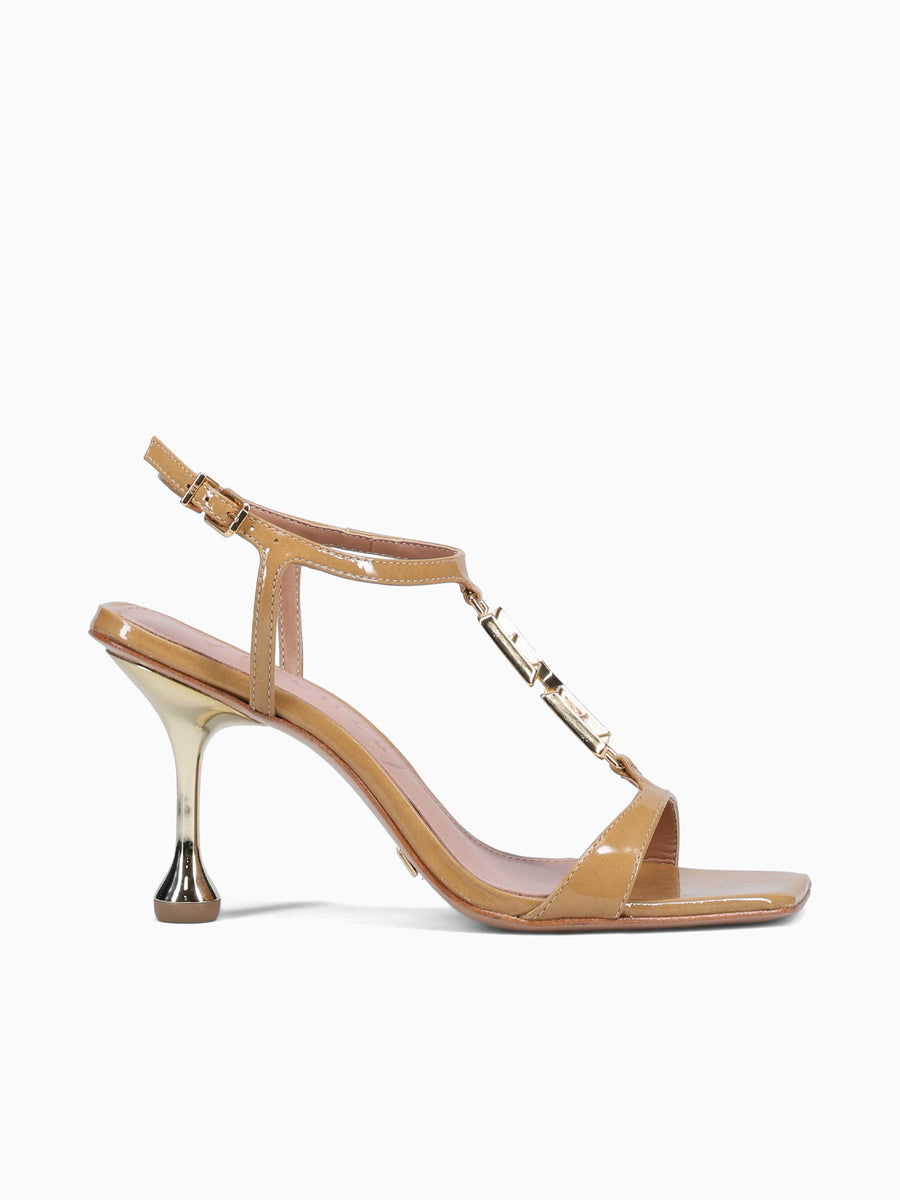 Vidonia Caramel Verniz Canvas Tan / 5 / M