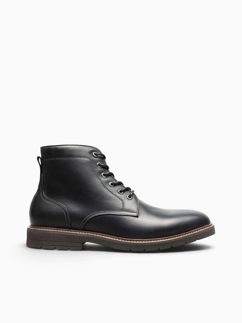 Redford Plain Toe Lace Up Black Black / 7 / M