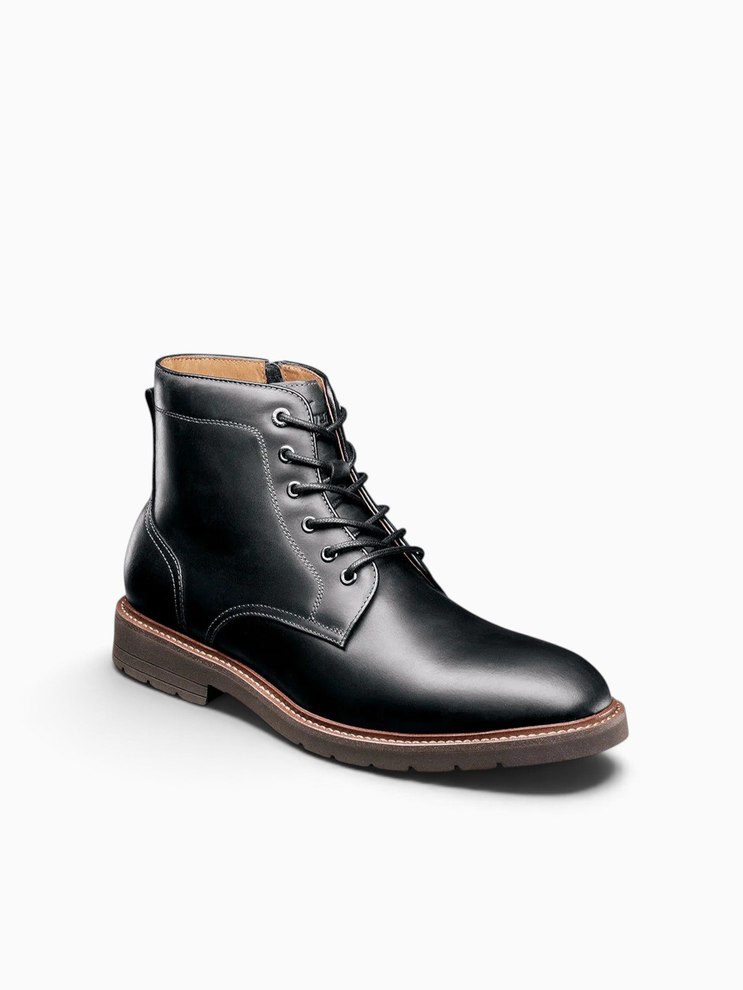 Redford Plain Toe Lace Up Black Black / 7 / M