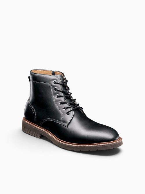 Redford Plain Toe Lace Up Black Black / 7 / M