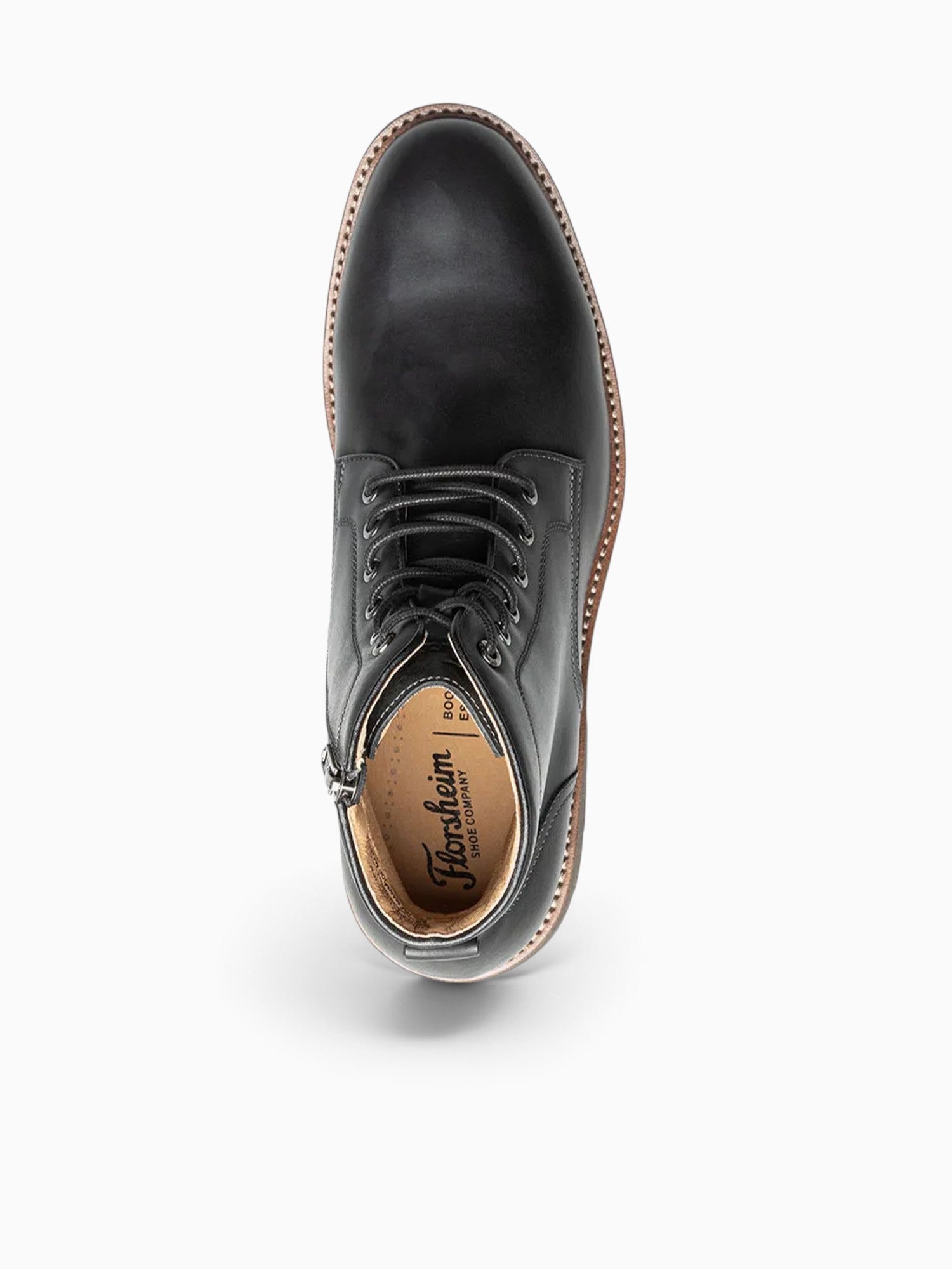 Redford Plain Toe Lace Up Black Black / 7 / M