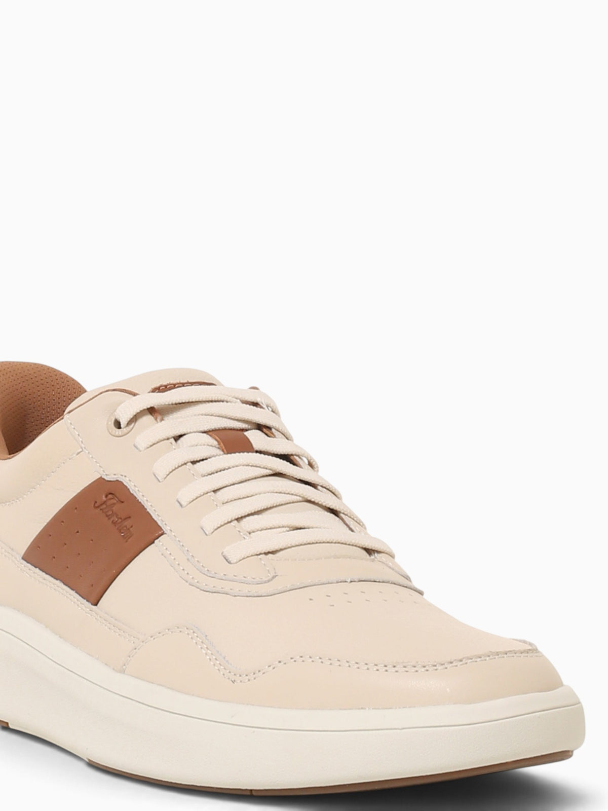 Crosstour Casual Lace Up Cream Cognac Natural / 7 / M