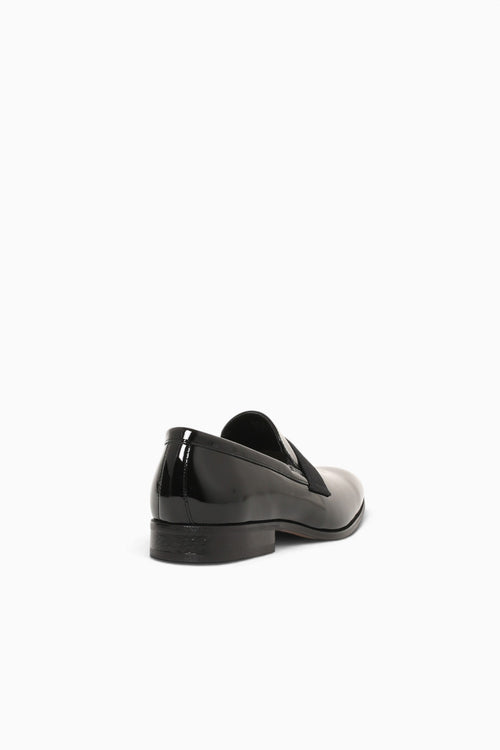 Tux Plain Toe Strap Black Patent Black / 7 / M