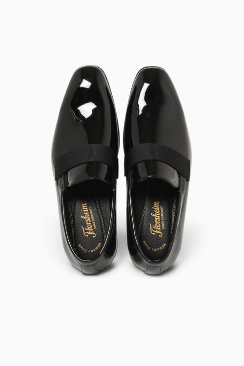 Tux Plain Toe Strap Black Patent Black / 7 / M