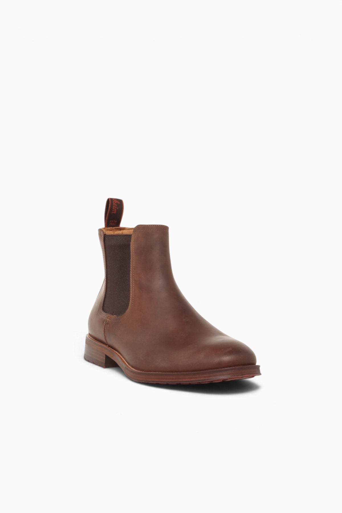 Rucci Lug Plain Toe Chelsea Brown Crazy Brown / 7 / M