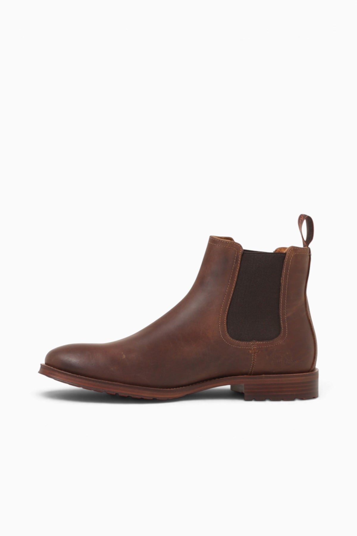 Rucci Lug Plain Toe Chelsea Brown Crazy Brown / 7 / M