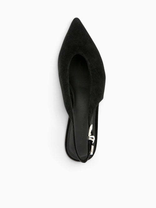 Lucia Black Suede Black / 5 / M