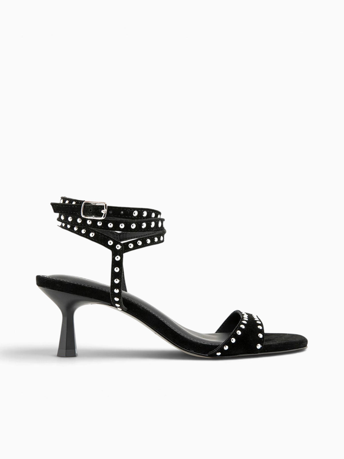 Camila Studs Black Suede Black / 5.5 / M