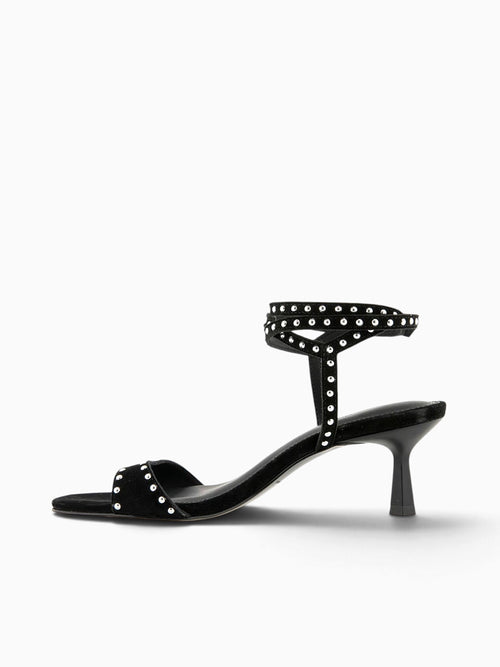 Camila Studs Black Suede Black / 5.5 / M