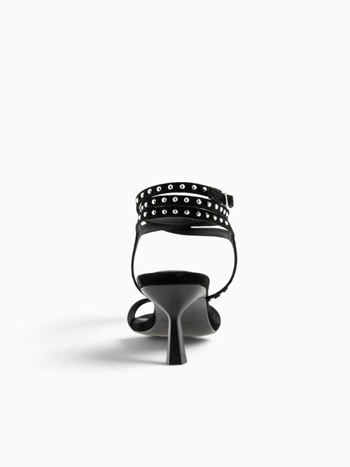 Camila Studs Black Suede Black / 5.5 / M