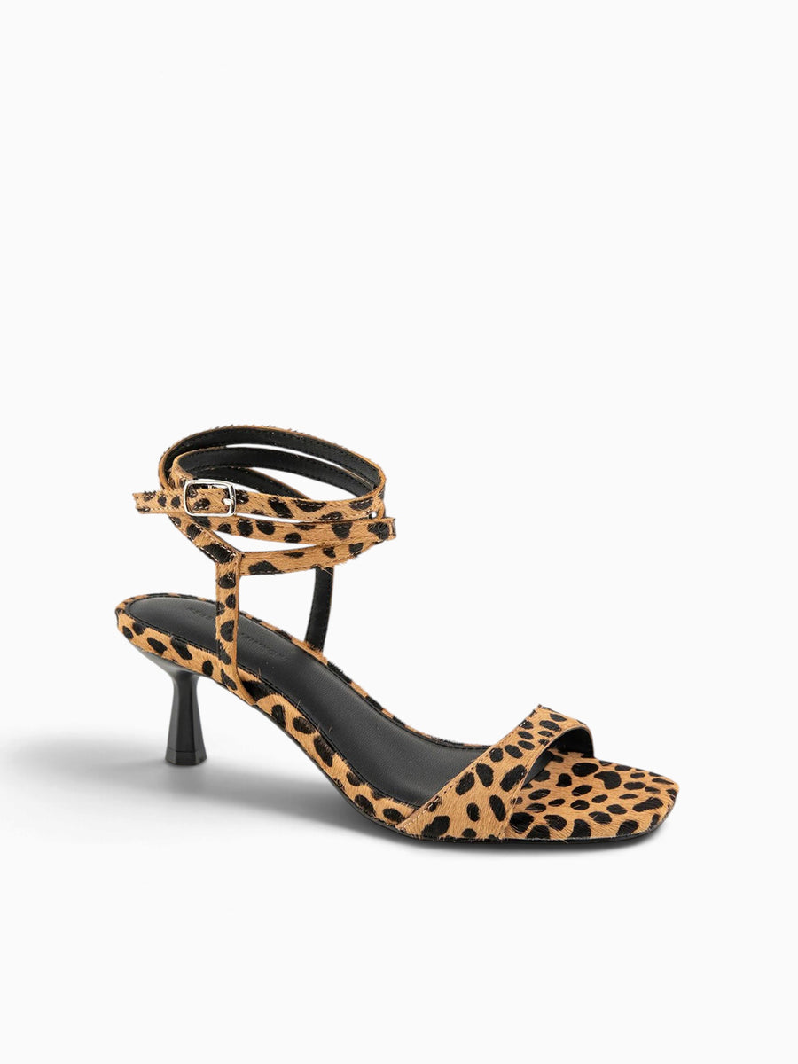 Camila Leopard Haircalf Black Brown / 5.5 / M