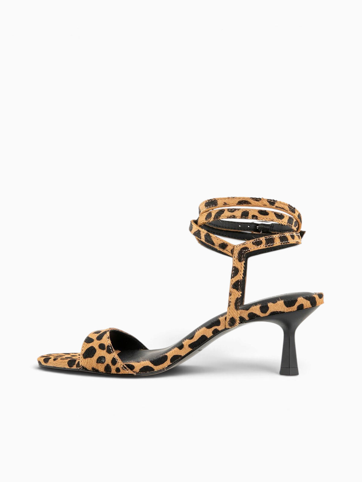 Camila Leopard Haircalf Black Brown / 5.5 / M