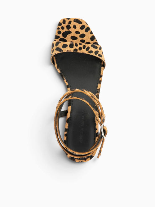 Camila Leopard Haircalf Black Brown / 5.5 / M