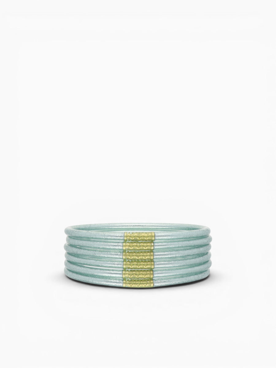 Lumine Mint All Weather Bangles Light Green / S