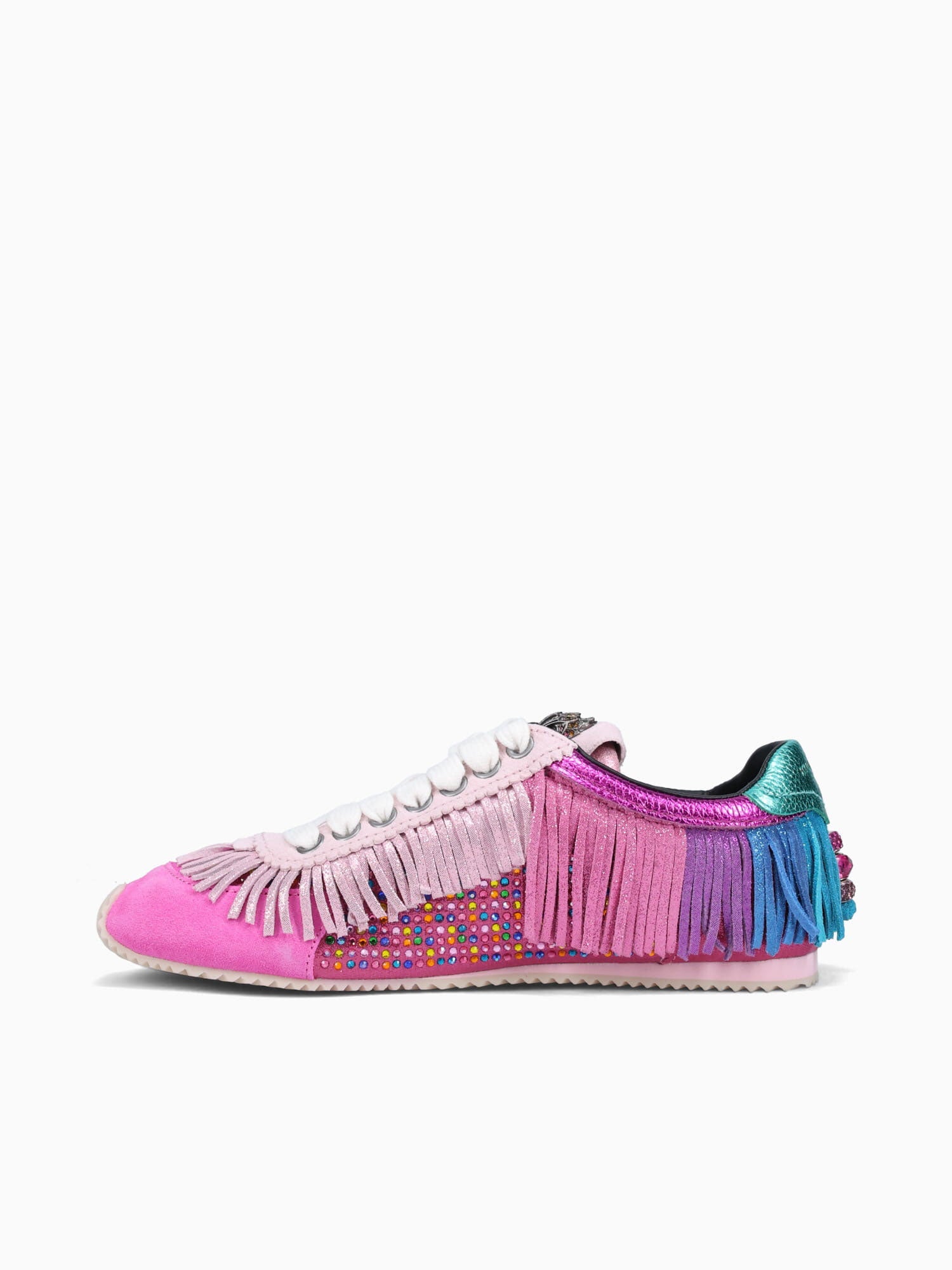 Islington Fringe Fusicia Combo Lea Sde Pink Multi / 5 / M