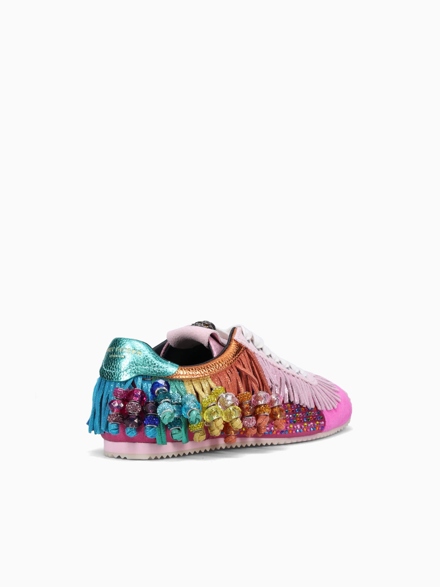 Islington Fringe Fusicia Combo Lea Sde Pink Multi / 5 / M