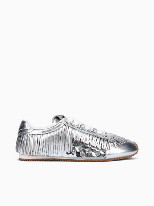 Islington Fringe Silver Leather Silver / 5 / M