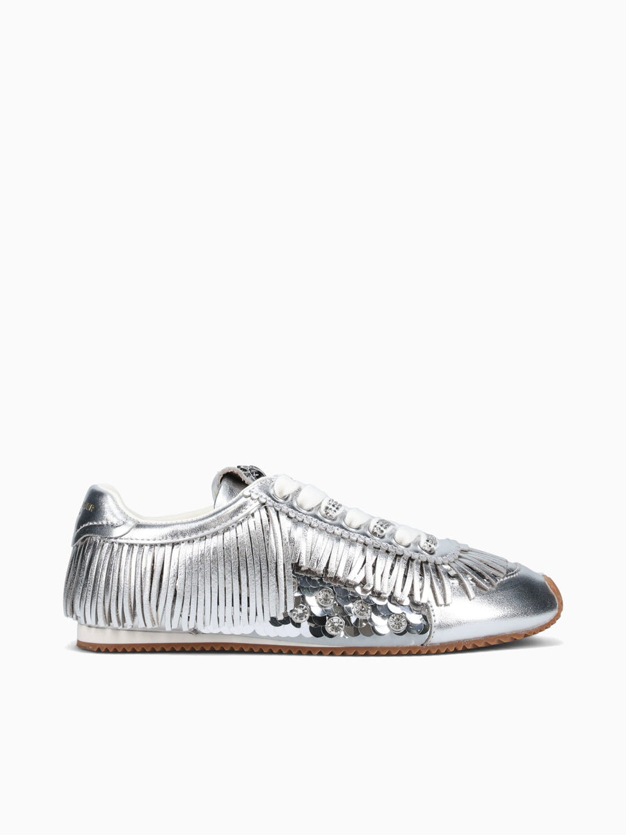 Islington Fringe Silver Leather Silver / 5 / M