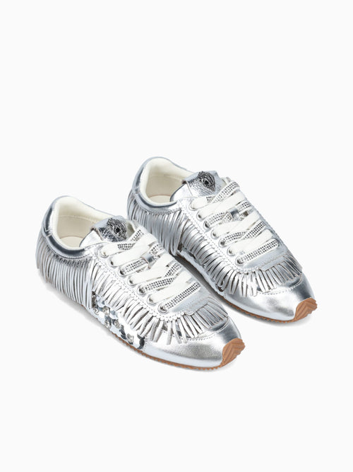 Islington Fringe Silver Leather Silver / 5 / M