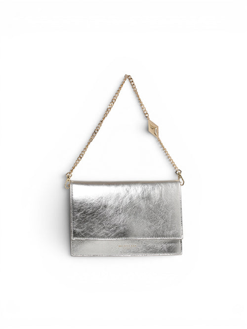Eliza Shoulder Bag Silver Silver