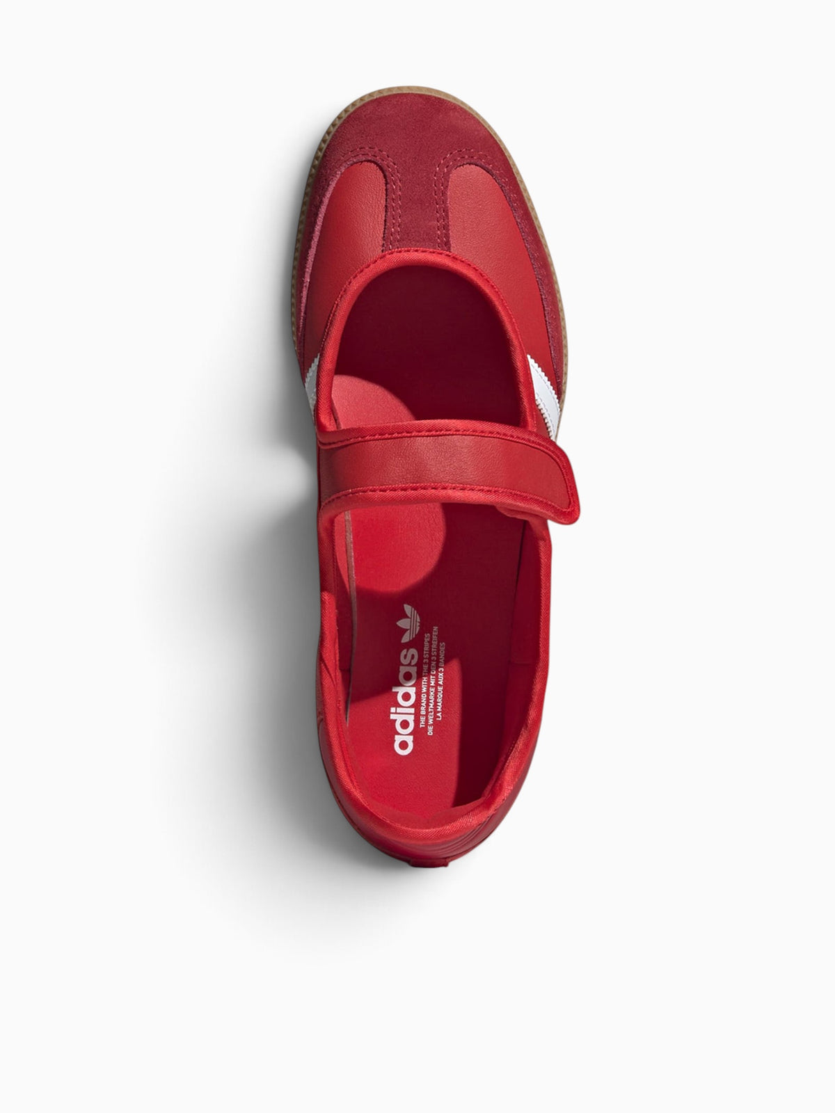 Samba Jane W Scarlet Red leather Red / 4.5 / M
