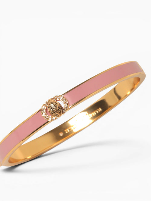 Bra Enamel Chelsea Pink Bangle Pink