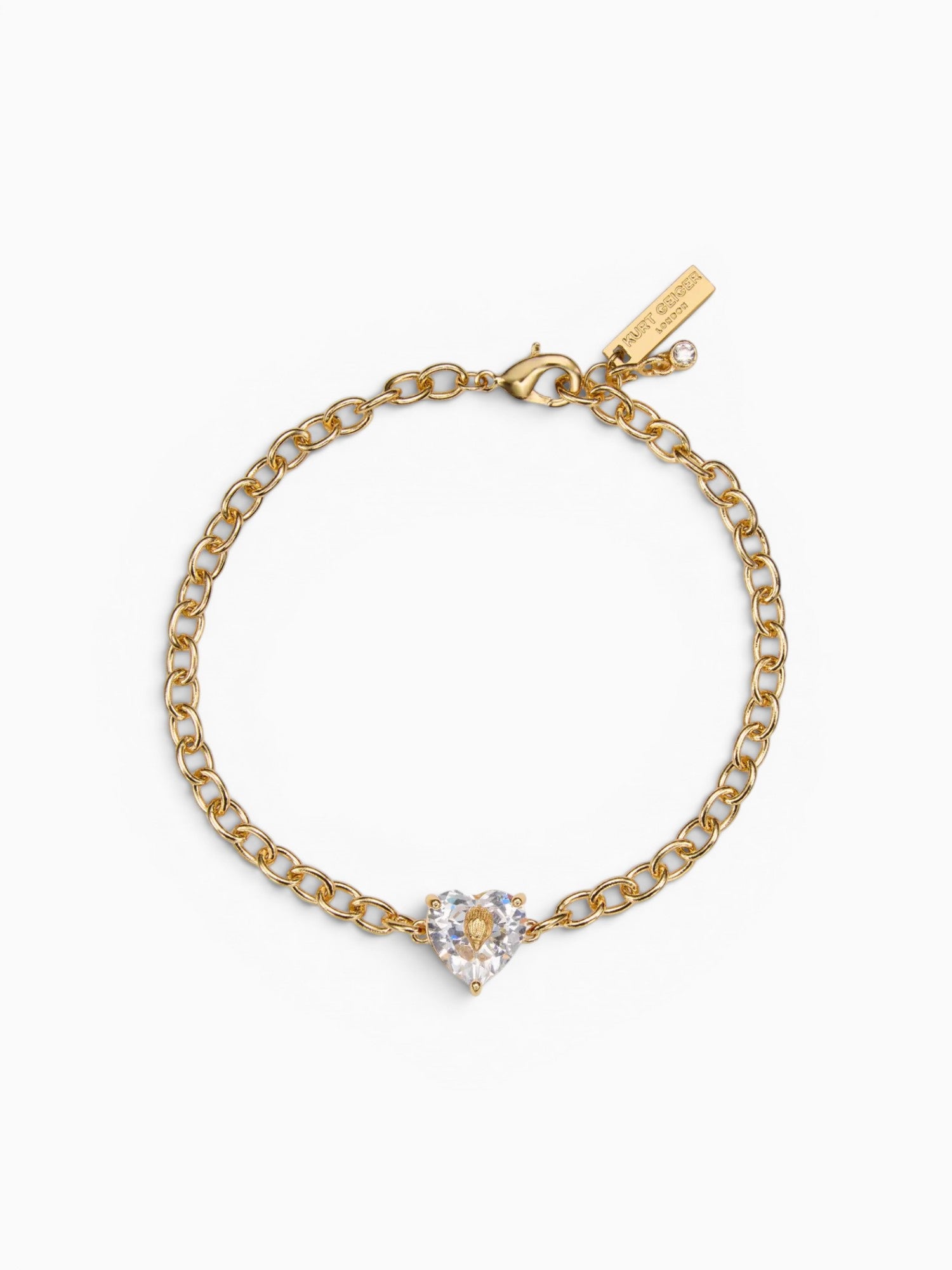 Bra Crystal Heart Flex Gold