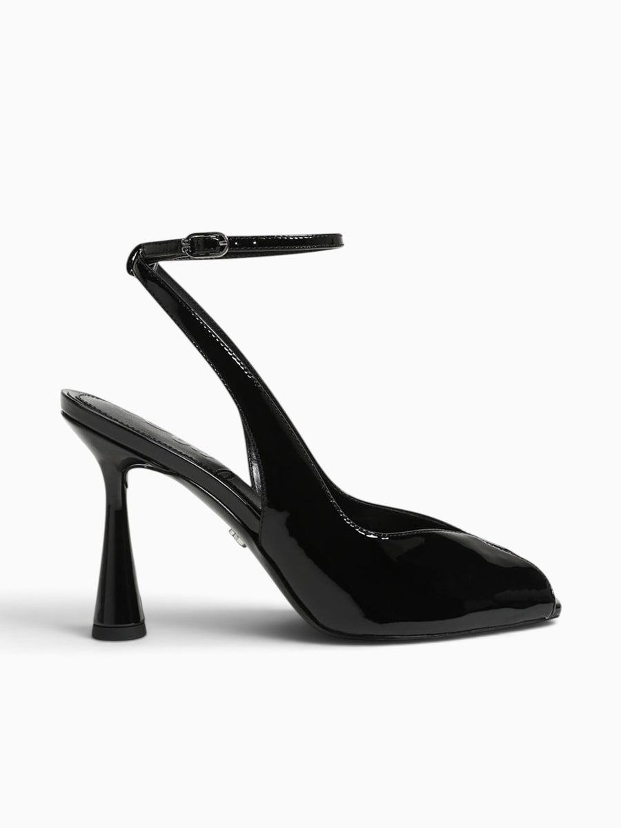 Esme Black Dress Patent Black / 5 / M