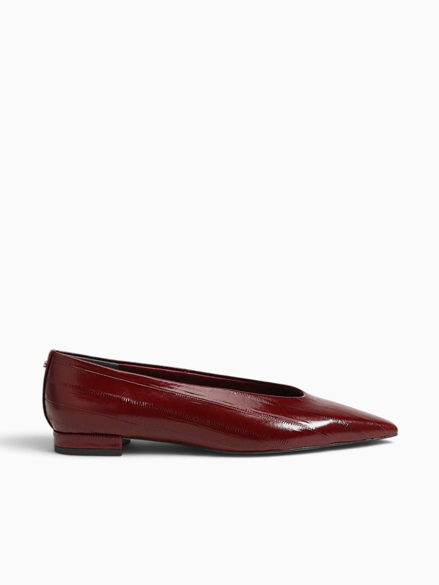Emory Cabernet Red Polished Eel Red / 5 / M