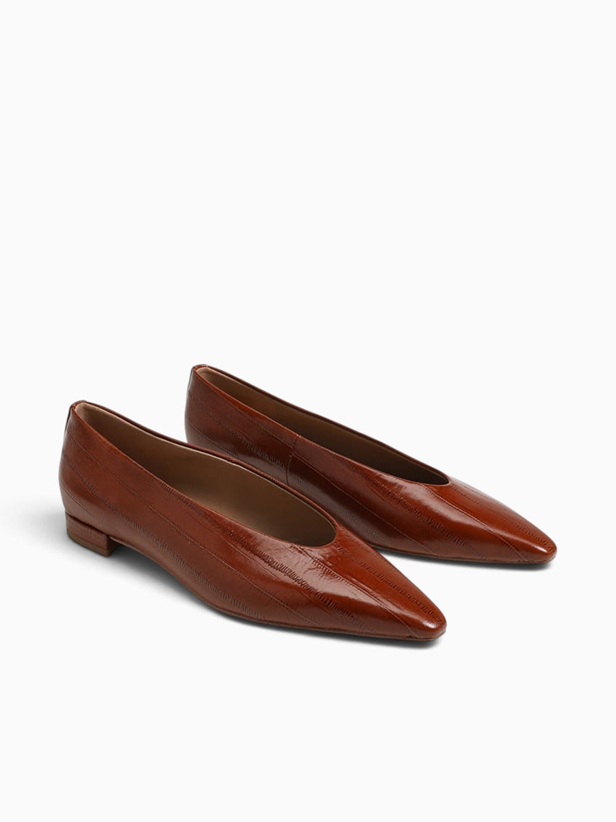 Emory French Cognac Polished Eel Cognac / 5 / M