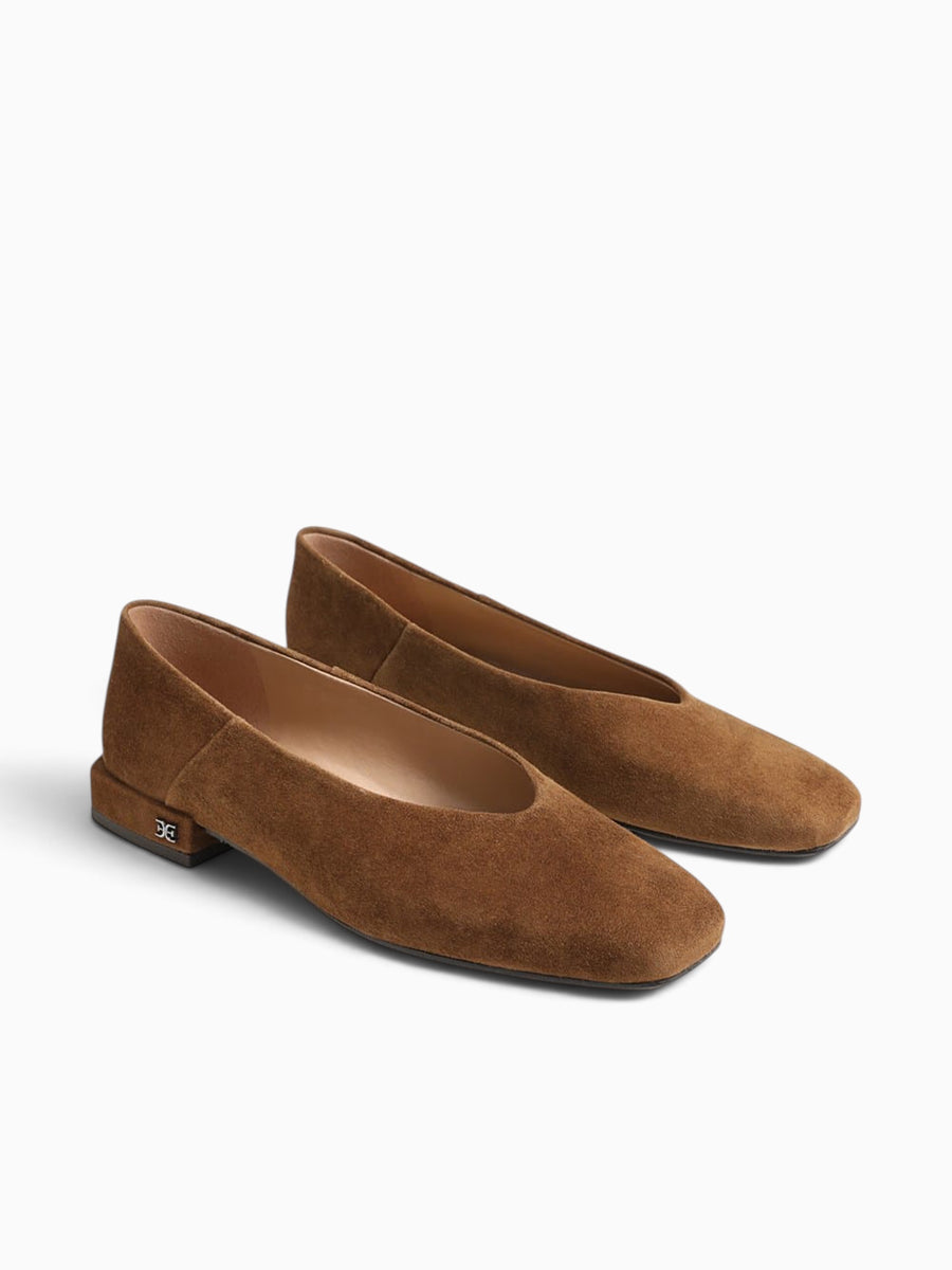 Kasey Warm Nutmeg Suede Tan / 5 / M