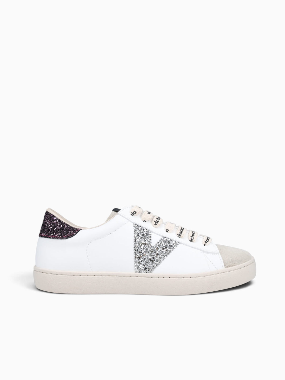 Berlin Glitter Cordon Burdeos Leather White Multi / 5 / M