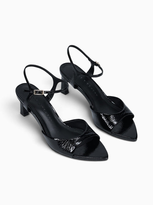 Jorian Preto Verniz Show Black / 5 / M